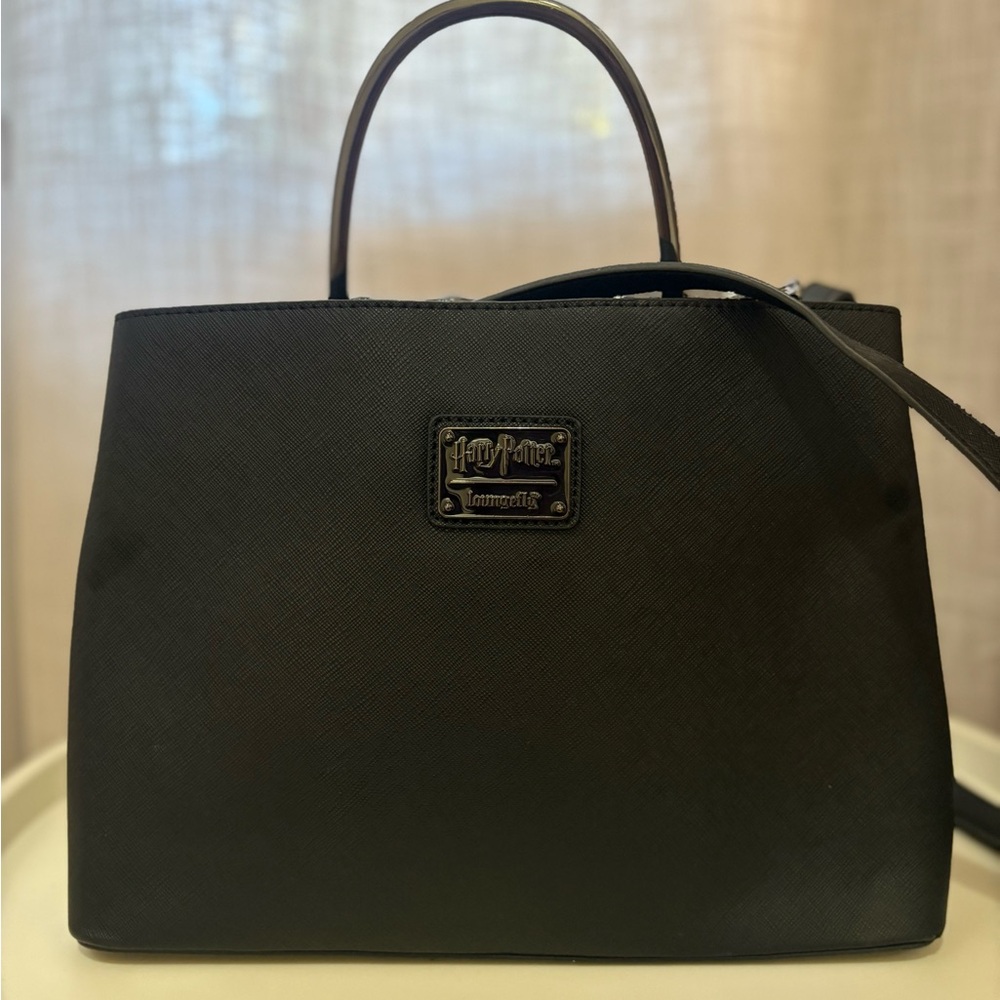 Loungefly Black Satchel Bag Harry Potter